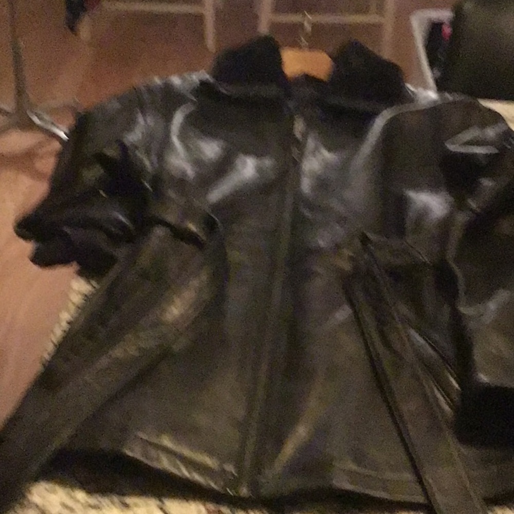 Leather jacket